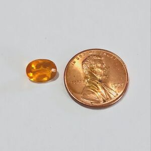 Mexican Fire Opal, Natural with 🔥. Beautiful